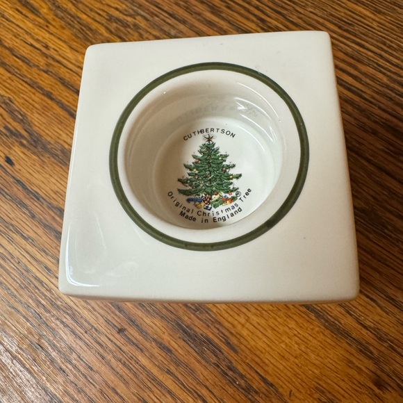 Cuthbertson Original Christmas Tree Votive Candle Holder Vintage   Never Used - Picture 2 of 9